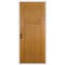 Codel Doors 36" x 80" Fir Grain Shaker Exterior Fiberglass Door 3068RHISPFG3PSHK691610BM - alternate 1